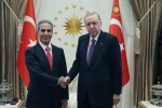 Cumhurbaşkanı Erdoğan Irak Yüksek Yargı Konseyi Başkanı Zeydan’ı kabul etti