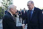 Cumhurbaşkanı Erdoğan, MHP Lideri Bahçeli ile bir araya geldi 