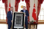 Cumhurbaşkanı Erdoğan Pendik Belediye Başkanı Ahmet Cin’i kabul etti 