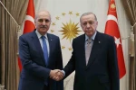 Cumhurbaşkanı Erdoğan, TBMM Başkanı Kurtulmuş’u kabul etti