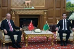 Cumhurbaşkanı Erdoğan, Türkmenistan Devlet Başkanı Berdimuhamedov ile görüştü