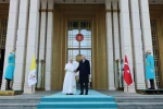 Cumhurbaşkanı Erdoğan, Vatikan Devlet Başkanı Papa 14. Leo’yu resmi törenle karşıladı