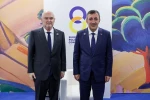 Cumhurbaşkanı Yardımcısı Yılmaz, Norveç Başbakanı Store ile görüştü 
