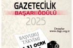 DAGC gazetecileri ödüllendirecek 