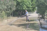 Davutlar’ın sokaklarında bayram temizliği 