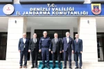Denizli OSB yönetiminden İl Jandarma Komutanlığına ziyaret 