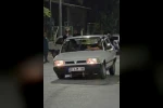 Denizli’de drift terörü mahalle sakinlerini canından bezdirdi