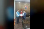 Dicle Kaymakamı Atış’tan Türkiye Diyanet Vakfına kurban bağışı 