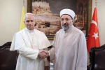 Diyanet İşleri Başkanı, Papa 14. Leo ile görüştü