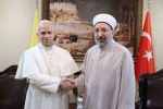 Diyanet İşleri Başkanı Arpaguş, Papa 14. Leo ile görüştü 