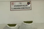 Diyarbakır’da 14 buçuk kilo uyuşturucu ele geçirildi 