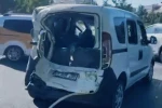 Diyarbakır’da 5 araçlı zincirleme kaza: 4 yaralı