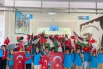 Diyarbakır’da ilkokul öğrencilerinden Filistin’e destek