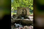 Diyarbakır’da tarihi çeşme harabeye döndü 