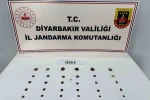 Diyarbakır’da tarihi eser kaçakçılığı operasyonu: 31 adet sikke ve obje ele geçirildi 
