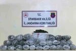 Diyarbakır’da yaklaşık 55 kilo uyuşturucu ele geçirildi 