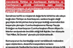 DMM’den Türkiye ve Azerbaycan ilişkilerine yönelik dezenformasyon içeren paylaşımlar hakkında açıklama 