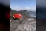 Düzce’de anız yangını ormana sıçramadan söndürüldü