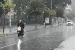 Düzce’de kuvvetli yağmur etkili oldu