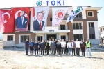 Düzce’de TOKİ konutları hızla yükseliyor