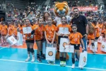 Eczacıbaşı Spor Kulübü Mini Voleybol Şenliği gerçekleşti