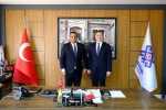 Edremit’ten Altıeylül’e vefa ve dostluk ziyareti 