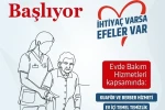 Efeler Belediyesi’nde evde bakım hizmetleri başlıyor