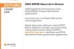 EKPSS 19 Nisan’da yapılacak