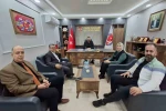 Elazığ Medilines Hastanesi yönetimi, FHGC ile bir araya geldi 