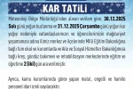 Elazığ’da eğitime 2 gün ara verildi