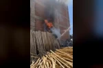 Elazığ’da korkutan yangın