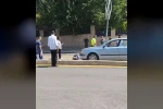 Elazığ’da otomobilin çarptığı şahıs yaralandı
