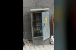 Elektrik trafosu patladı