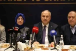 Emniyet Genel Müdürü Ali Fidan onuruna veda yemeği düzenlendi 