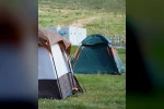 Erciyes’te çadır ve kamp sezonu devam ediyor 