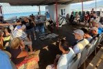 Erdek’te balıklar mezatta satışa sunuldu 