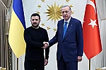 Erdoğan ve Zelenski açıklamalarda bulunuyor