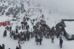 Ergan Kayak Merkezi sömestirde doldu taştı