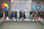 ERSİAD heyetinden ETSO’ya ziyaret: Erzurum’un stratejik önemi masaya yatırıldı