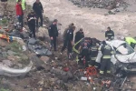 Erzincan’da otomobil dereye uçtu: 2 ölü, 1 ağır yaralı 