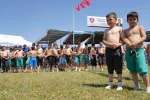 Erzurum Ovası’nda güreş festivali 