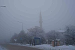 Erzurum’da sis ulaşımı aksattı 