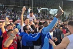 Erzurumspor FK maçtan sonra şampiyonluğunu kutladı 