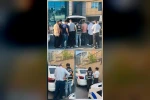 Esenler TEM’de trafiği felç eden düğün konvoyu kamerada 