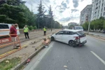 Eskişehir’de trafik kazası: Anne ve 4 yaşındaki kızı yaralandı 