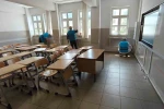 Eskişehir’de yükümlüler okulda boya, tadilat ve temizlik çalışması başlattı 