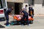 Evde düşerek mahsur kalan kardeşler için ekipler seferber oldu 