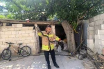 Evin bahçesinde görülen 2 karayılan paniğe neden oldu 