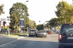 Faciaya davetiye çıkardı: Trafiğin yoğunluğuna aldırmadan makas attı