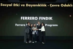 Ferrero Değerli Tarım Programı, iyi tarım uygulamalarıyla "Sürdürülebilir İş Ödülü" aldı
